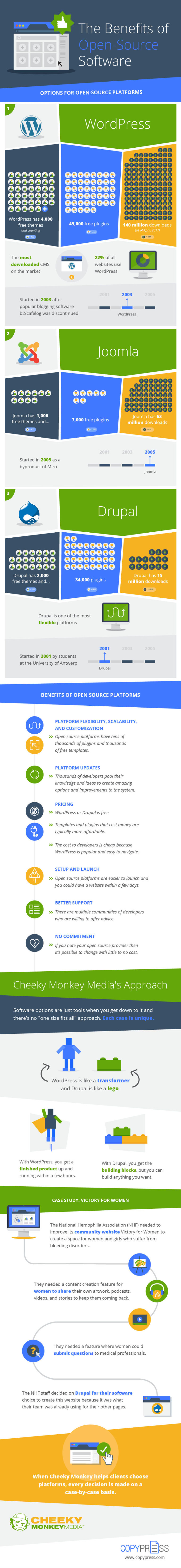 Why Should You Use Open Source Software? (Infographic) - Biz Penguin